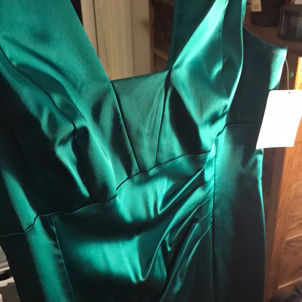 NWTO Emerald Green Ralph Lauren Size 14 Dress